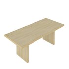 Mesa Para Escritório E Reunião 2 Metros Com 2 Gavetas Em Tamb