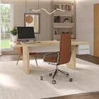 Mesa Para Escritório E Reunião 2 Metros Com 2 Gavetas Em Tamb