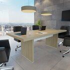 Mesa Para Escritório E Reunião 2 Metros Em Tamburato Executiv
