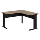 Mesa Para Escritório Em L 135x135cm Pés Metálicos Web15 Espre