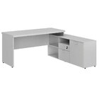 Mesa Para Escritório Em L 170x160cm Com Armário Web30 Espress