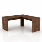 Mesa Para Escritório Em L Angular Tecno Mobili Me4116