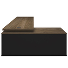 Mesa Para Escritório Em L Caixa Com Tomada Atria Executiva 20