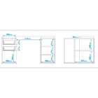 Mesa Para Escritório Em L Com 2 Gavetas Diretor Brv Móveis Pr