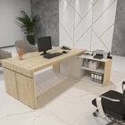 Mesa Para Escritório Em L Com Caixa De Tomada Tamburato Estaç