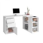 Mesa Para Escritório Em L Com Diretor 2 Gavetas 160cm Brv Móv