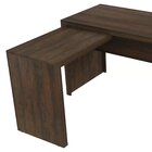 Mesa Para Escritório Em L Com Me4106 3 Gavetas 154,8cm Rustic