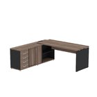 Mesa Para Escritório Em L Diretor Mpb04gpe40tub Esp213 190cm