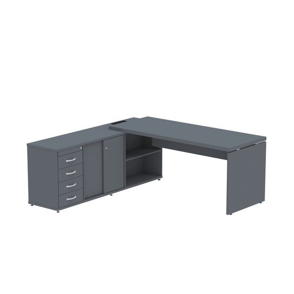 Mesa Para Escritório Em L Diretor Mpb04gpe40tub Esp220 190cm