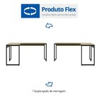 Mesa Para Escritório Em L Star 150cm Industrial Espresso Móve