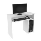 Mesa Para Escritório Em Mdp 90cm Me4140 Branco