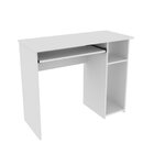 Mesa Para Escritório Em Mdp 90cm Me4140 Branco
