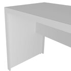 Mesa Para Escritório Escrivaninha 163 Cm Branco
