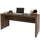 Mesa Para Escritório Escrivaninha 163 Cm Rústico