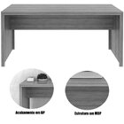 Mesa Para Escritório Escrivaninha 163 Cm Rústico