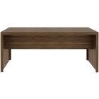 Mesa Para Escritório Escrivaninha 180 Cm Nogal