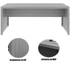 Mesa Para Escritório Escrivaninha 180 Cm Preto