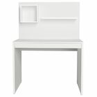 Mesa Para Escritório Escrivaninha Com Painel Home Office Firs
