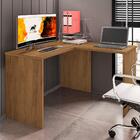 Mesa Para Escritório Escrivaninha De Canto Gávea Freijó - Móv