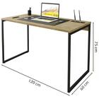 Mesa Para Escritorio Estilo Industrial 120x75 Cm 133160 Mobel