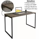 Mesa Para Escritorio Estilo Industrial 120x75 Cm 133160 Mobel
