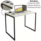 Mesa Para Escritorio Estilo Industrial 90x75 Cm 133160 Mobel