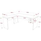 Mesa Para Escritório Home Office Em L Diretor W30 C01 160x160