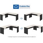 Mesa Para Escritório Home Office Em L Diretor W30 C01 180x160