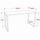 Mesa Para Escritório Home Office Estilo Industrial Form C01 1