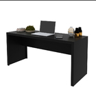 Mesa Para Escritório Home Office Me4109 Mdp Preto G69 - Gran