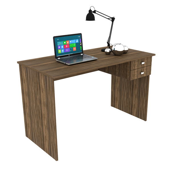 Mesa Para Escritório Home Office Me4165 Mdp Nogal G69 - Gran