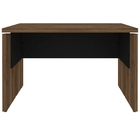 Mesa Para Escritório Home Office Y37 120cm A02 Nogal Preto -