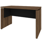 Mesa Para Escritório Home Office Y37 120cm A02 Nogal Preto -