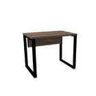 Mesa Para Escritório Industrial 90cm Pe25 Pandin Móveis Walnu