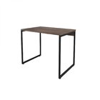 Mesa Para Escritório Industrial 90cm Star Espresso Móveis Cas