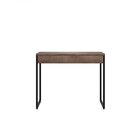 Mesa Para Escritório Industrial 90cm Star Espresso Móveis Cas