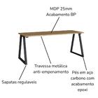 Mesa Para Escritorio Office 160 Cm 25861 Artesano