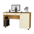 Mesa Para Escritório Portland Mel Pérola