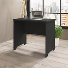 Mesa Para Escritório Retangular Mdf Genebra Preto