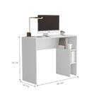 Mesa Para Escritório Riccione Branco