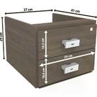 Mesa Para Escritório Secretaria Com Gaveteiro 1120/2001 Kappe