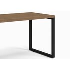 Mesa Para Escritório Secretária Frame 120 Cm Carvalho Munique