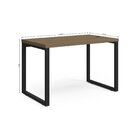 Mesa Para Escritório Secretária Frame 120 Cm Carvalho Munique