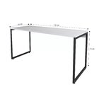 Mesa Para Escritório Star 150cm Industrial Espresso Móveis Br