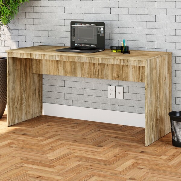 Mesa Para Escritório W15 150 Carvalho - Compace