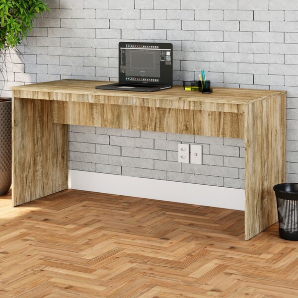 Mesa Para Escritório W15 160 Carvalho - Compace