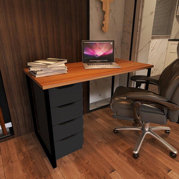 Mesa Para Esduto/ Escritório Home Office + Gaveteiro Lançamen