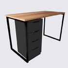 Mesa Para Esduto/ Escritório Home Office + Gaveteiro Moderno