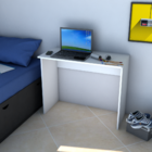 Mesa Para Estudo Pequena 90x44cm  Branco