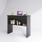 Mesa Para Estudos Home Office Com 1 Gaveta Preta